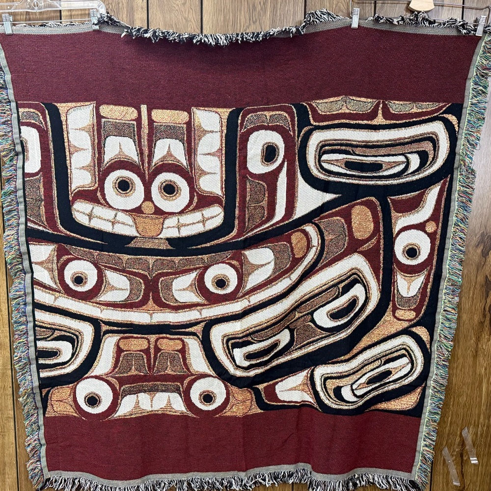 Tribal Design Throw Blanket